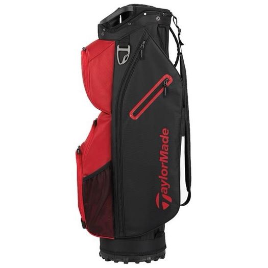 TaylorMadeStealth Steel Irons Gents RH And TaylorMadeClassic Cart Bag Black - Red