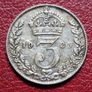 1925 United Kingdom 3 Pence - George V silver coin #1 Image 3