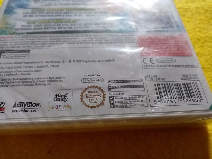 Moshi Monsters Katsuma Unleashed Nintendo Ds games Original