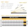 Wheelchair Ramp, 152L x 73Wcm, 272KG Capacity, Folding Aluminium Threshold Ramp with Non-Skid Surface, Transition Plates Above and Below for Home, Steps, Stairs, Curbs, Doorways Image 6