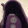 Clarks Purple Trainers Image 8