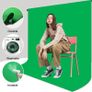 NEW SALE | Green Screen Background Kit, 2m x 3m (9.5 x 6.5 ft) Photography Backdrop, Portable GreenScreen for Live Streaming, Zoom Meeting, Gaming, Portrait, Video Shooting Image 3