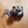 Vintage 606 cabinet Lock & Keys Image 3