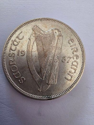 1937 irish silver florin