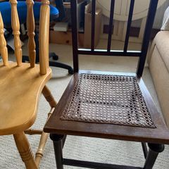 Edwardian hardwood chair
