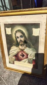 Painting Sacred Heart