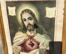Painting Sacred Heart