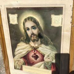 Painting Sacred Heart