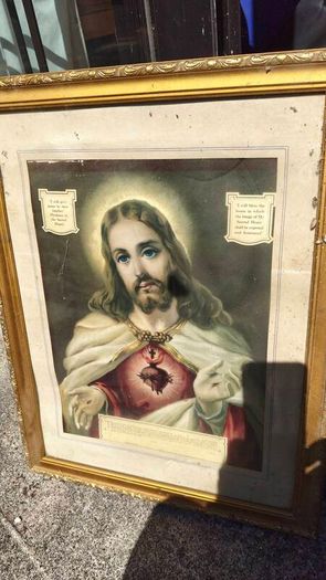 Painting Sacred Heart