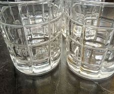 Paul Costello whiskey glasses x 4