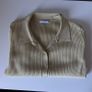 Ribbed Knit Polo Cardigan Image 3