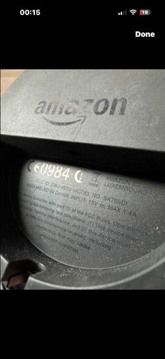 Amazon echo plus 1st gen