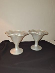 Vintage Italian made Sundae bowls