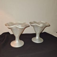 Vintage Italian made Sundae bowls