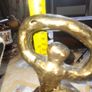 A Beautiful Large Antique Bronze or Brass Sculpture Image 6
