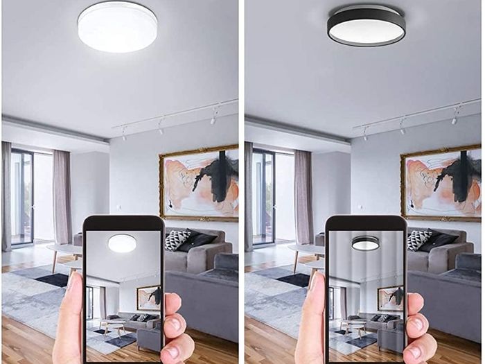 LED Ceiling Lights Bathroom, 24W 2200LM Ceiling Lights, 150W Equivalent, IP54 Waterproof, 5000K Daylight Modern Embedded, for Bathroom Bedroom Kitchen Living Room Hallway Balcony (FREE POSTAGE)