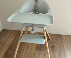 Stokke Clikk Highchair in light grey