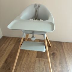 Stokke Clikk Highchair in light grey