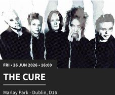 Tickets x 2 The Cure