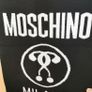 BNWT - Moschino Couture Wool scarf with logo print Image 4