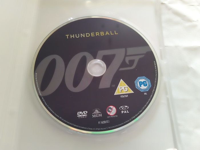James Bond ThunderBall Dvd
