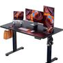 Shape Rectangular Desk design Standing Desk Product dimensions 120D x 60W x 72H centimetres Colour Black Style Modern Smooth Height Adjustment - Effortlessly adjust this sit-stand desk from 72 cm to 118 cm with a smooth electric mechanism. Perfect for tra Image 10