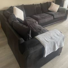 corner sofa&swivel