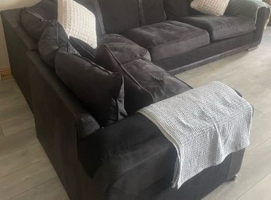 corner sofa&swivel