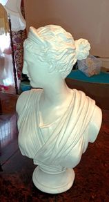 Large Neoclassical female bust