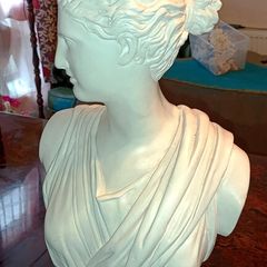 Large Neoclassical female bust
