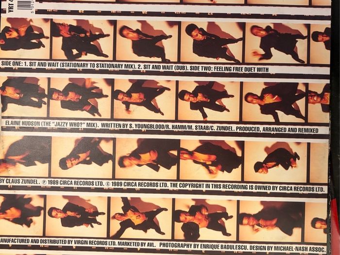 Sydney Youngblood Sit And Wait Original 1989 UK 12inchVinyl YRT40