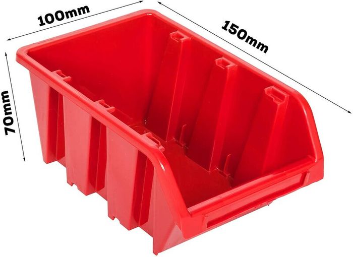 Tool Wall 230 X 78 Cm Stacking Boxes Tool Holder Wall Plate Bracket Rails Garage