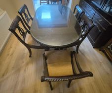 Furniture tables chairs and chest