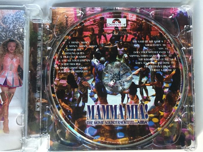 Mamma Mia! [2008] (CD Movie Soundtrack Album)