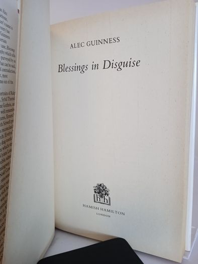 Blessings in Disguise by Alec Guinness (HQ851)