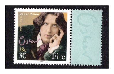 2000 Ireland Oscar Wilde Personalised Commemorative Stamp Mint Never Hinged (MNH)