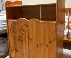 Beautiful Solid Pine Nursery Cabinet / Changing Table
