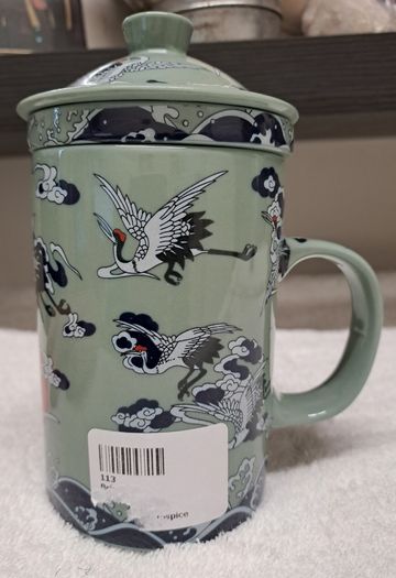 Vintage Chinese tea mug