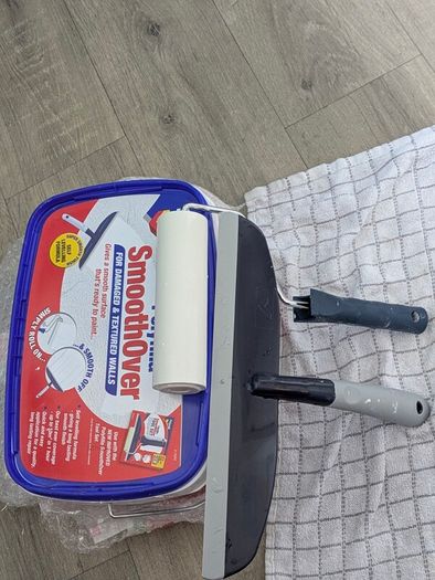 Polycell smooth over &tools