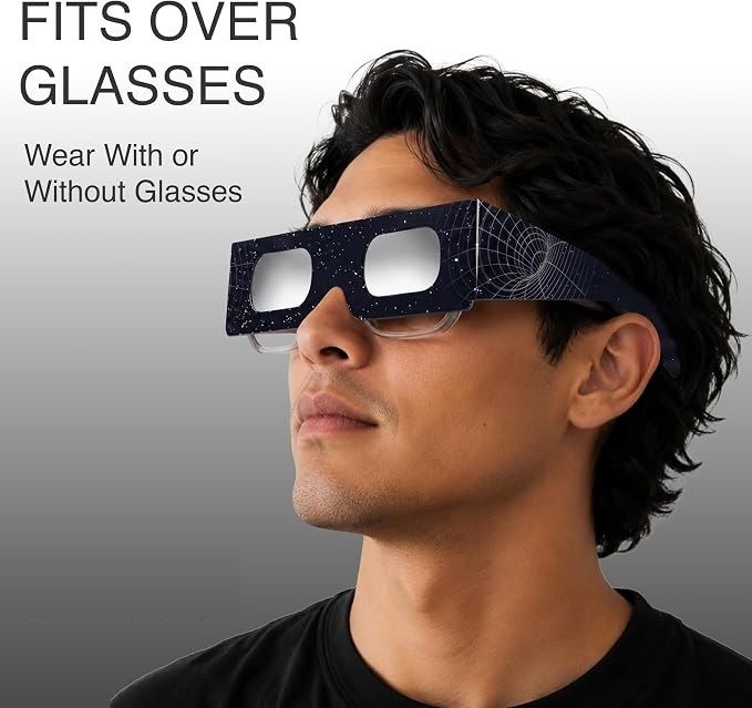 (2 Pack) Solar Eclipse Glasses (ISO 12312-2:2015)