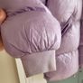 Boohoo Mauve Puffer Coat Sz 8UK Tall (Fit 8-12UK) Image 2