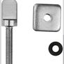 4Pcs Surfboards Fin Screw 316 Stainless Steel Fin Bolt Kit Fin Plate Accessories for Surfboard Surf Longboard Paddleboard and SUP Image 2