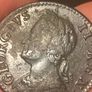 1754 Farthing George II Image 2
