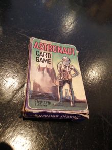 Vintage Astronaut Card Game