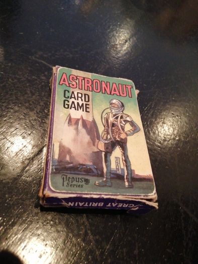 Vintage Astronaut Card Game