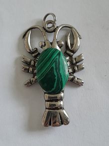 Pendant - Charm - Malachite