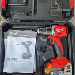 Milwaukee M18 Combi Drill & 5AH Battery
