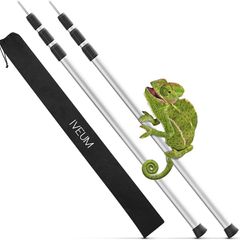Set of 2 Aluminium Standing Rods Including Bag Between 89 cm to 228 cm - Telescopic Pole for Tents, Taps or Awning - Ultra Light Tarp Rod - Pole for Awning Attachment - Tent Pole