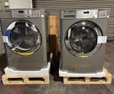 Commercial washer and dryer