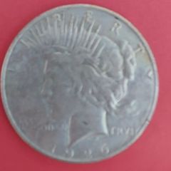 1926 "S" American PEACE Dollar 90% Silver